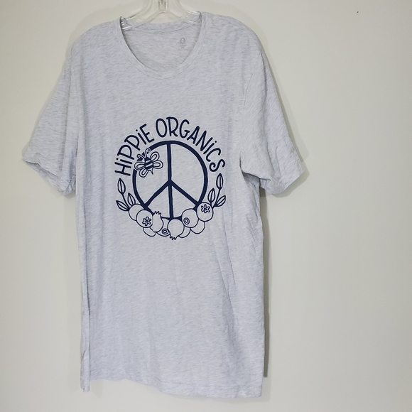 Hippie Organics Light Gray Tee - Picture 9 of 9